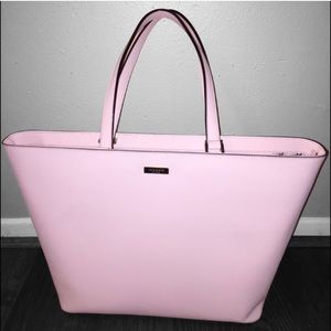 Kate spade oversized Xl tote bag blush pink